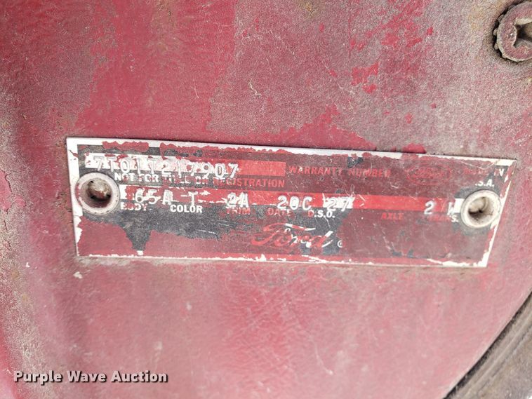 image for item GA9455 1967 Ford Mustang