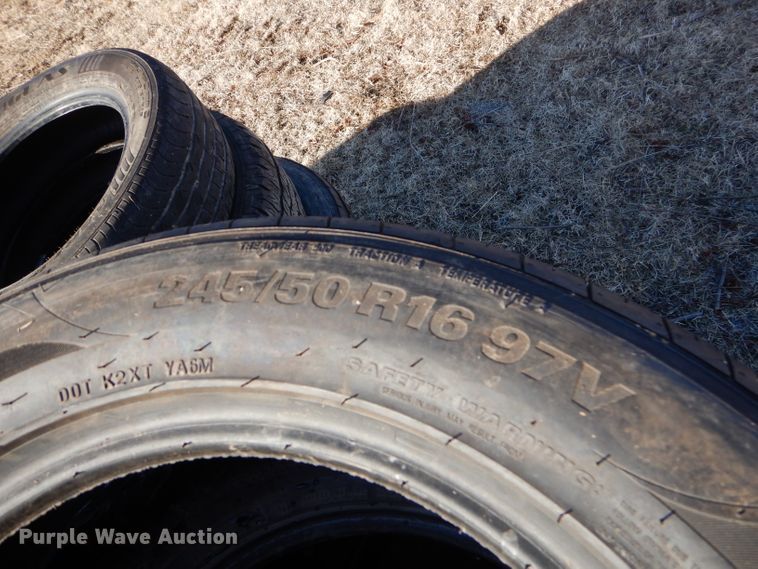 image for item GB9624 Approximately 200 tires