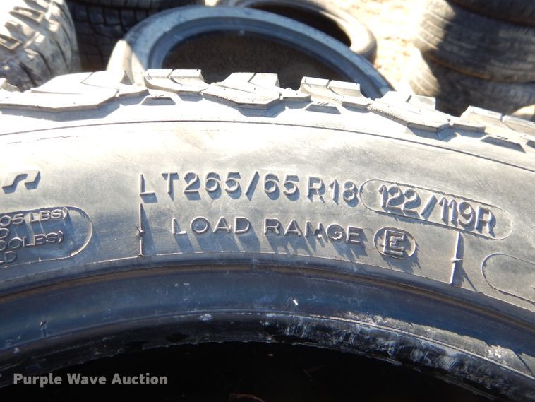 image for item GB9624 Approximately 200 tires