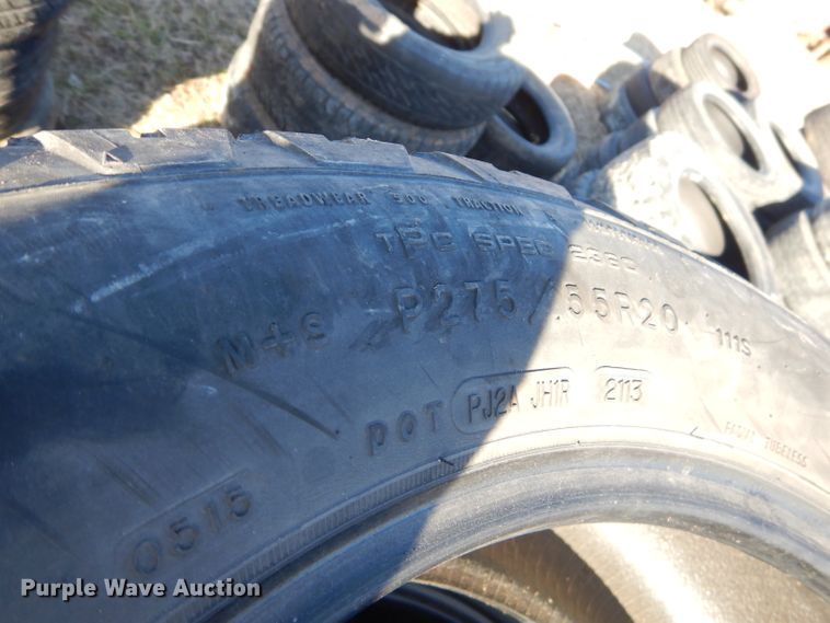 image for item GB9624 Approximately 200 tires