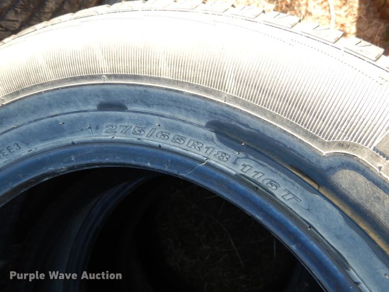 image for item GB9624 Approximately 200 tires