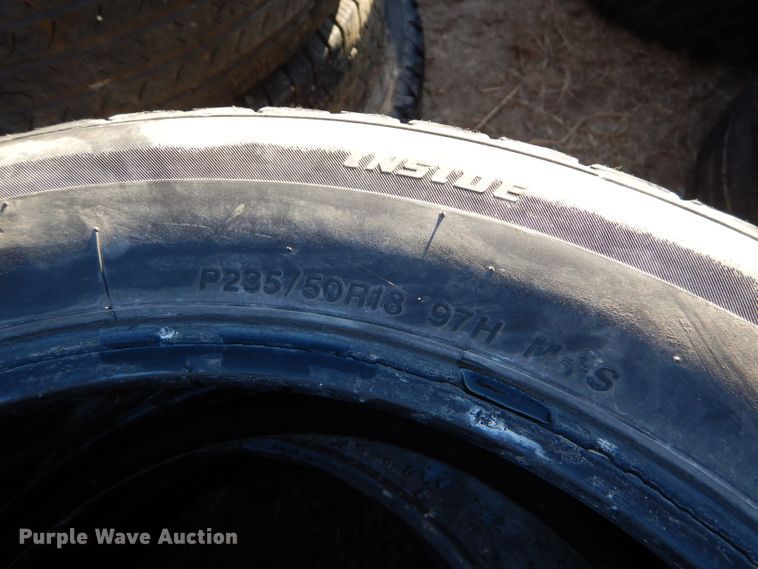 image for item GB9624 Approximately 200 tires