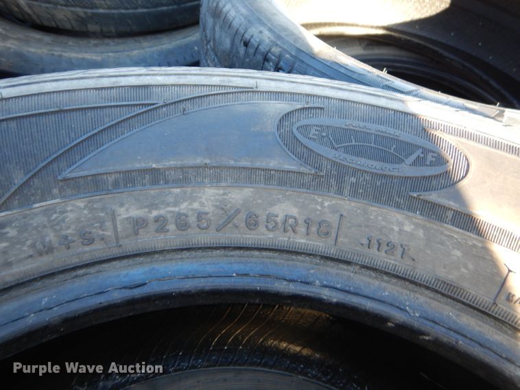 image for item GB9624 Approximately 200 tires