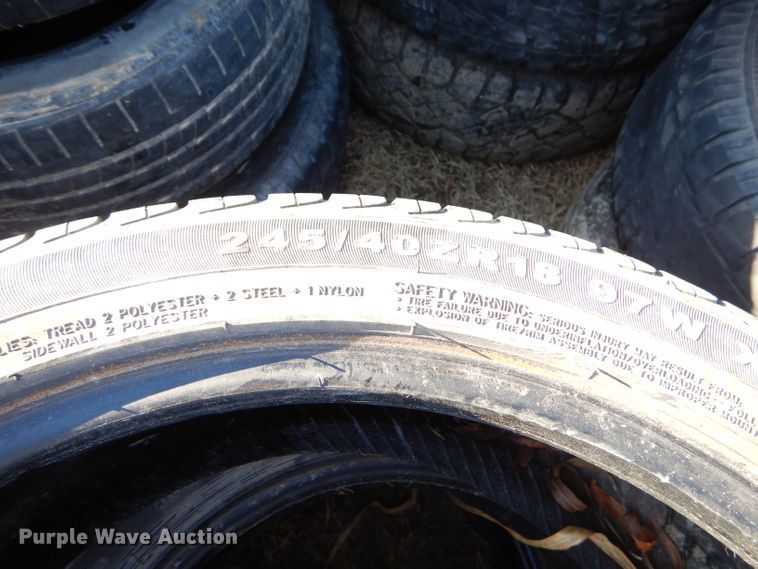 image for item GB9624 Approximately 200 tires