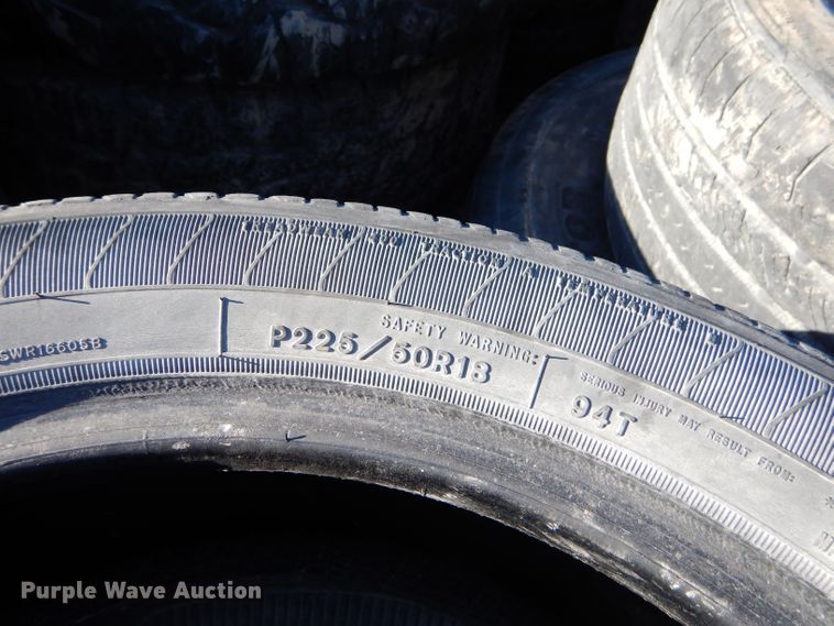 image for item GB9624 Approximately 200 tires