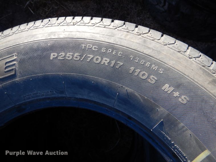 image for item GB9624 Approximately 200 tires