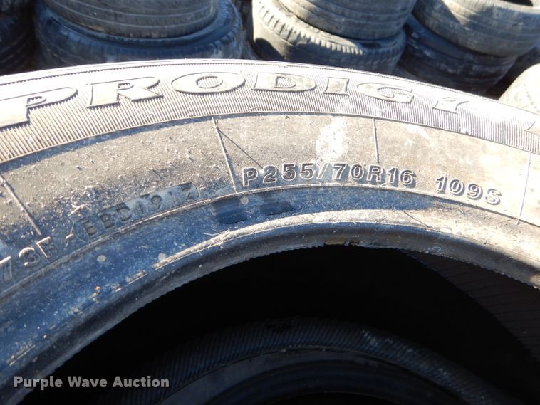 image for item GB9624 Approximately 200 tires