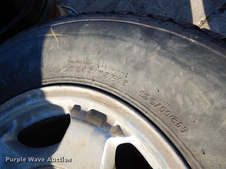 image for item GB9625 Tires and wheels