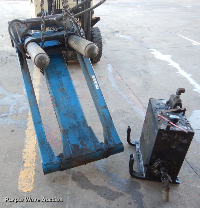 Harsh RL112 rigid lift hoist in Norman, OK Item GE9026 sold Purple