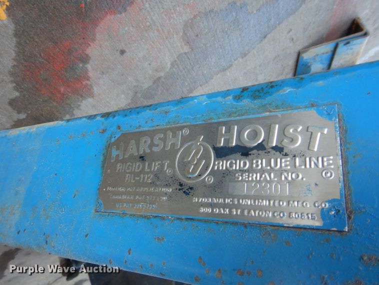 image for item GE9026 Harsh RL-112 rigid lift hoist