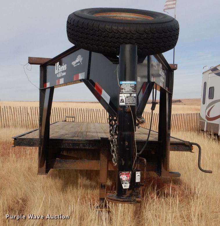 image for item GE9612 2006 H&H Trailer HD252 equipment trailer