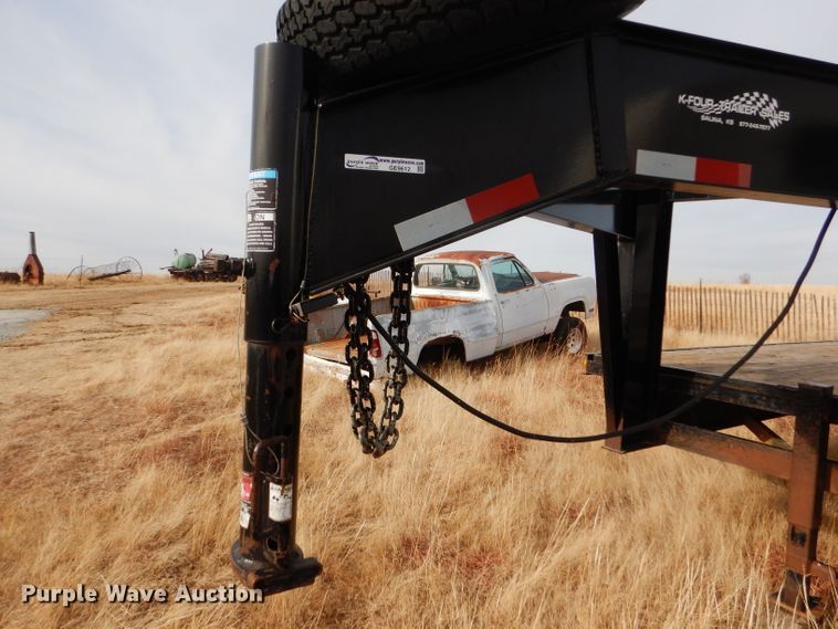 image for item GE9612 2006 H&H Trailer HD252 equipment trailer