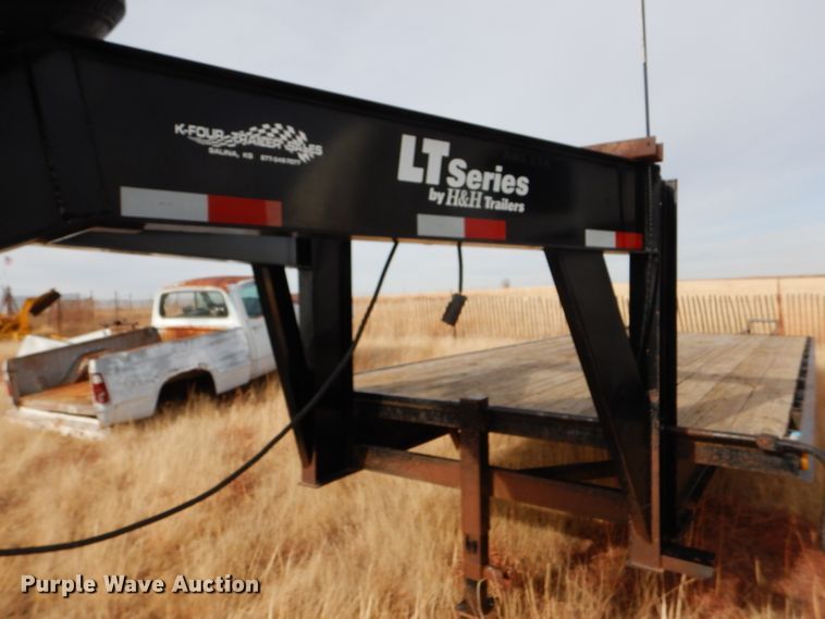 image for item GE9612 2006 H&H Trailer HD252 equipment trailer