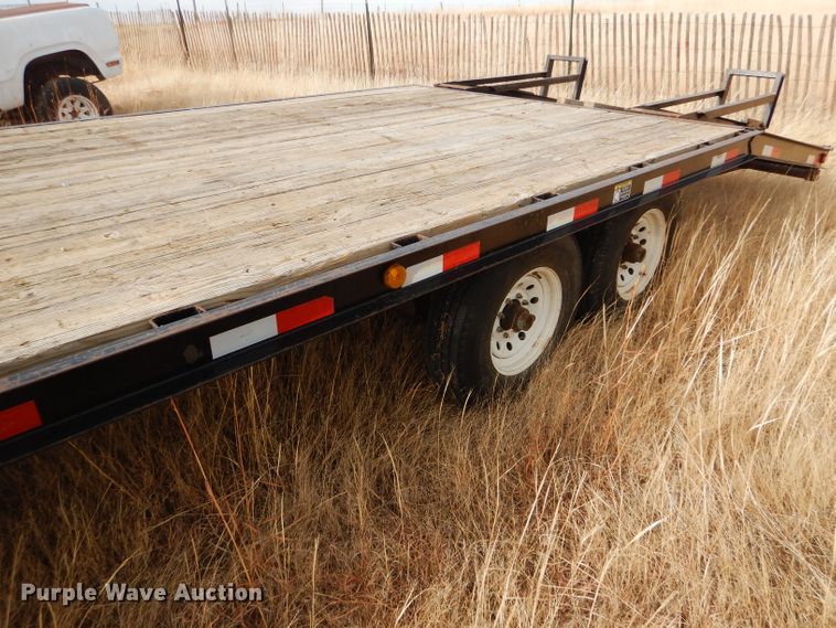 image for item GE9612 2006 H&H Trailer HD252 equipment trailer