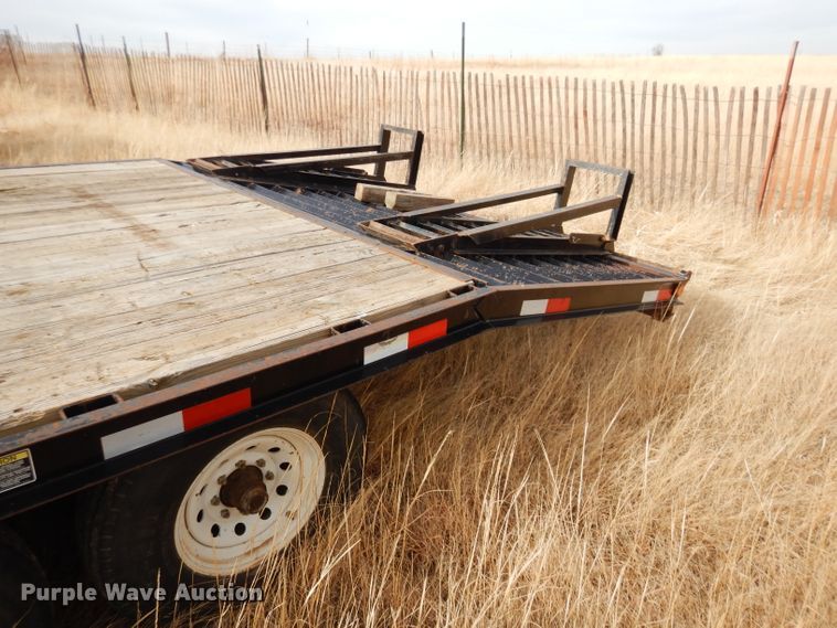 image for item GE9612 2006 H&H Trailer HD252 equipment trailer