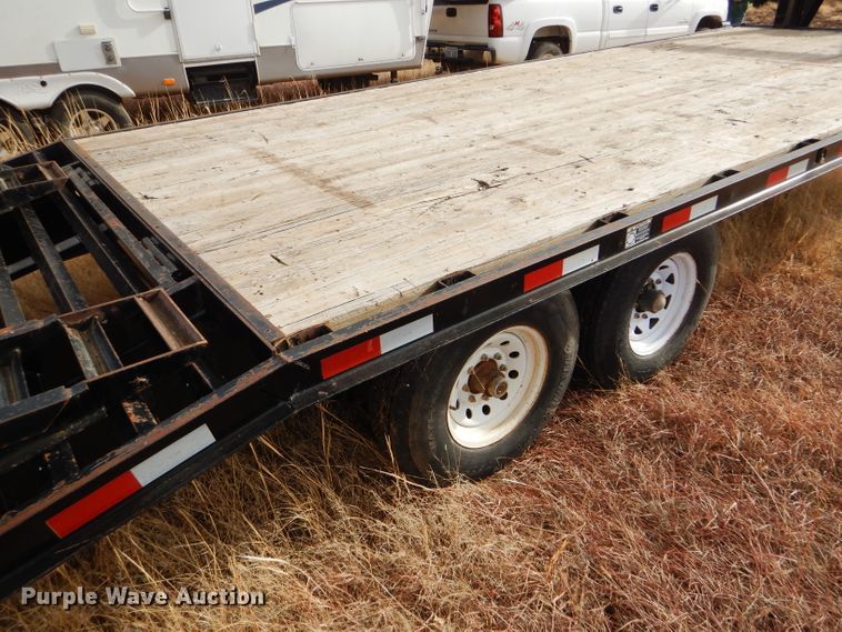 image for item GE9612 2006 H&H Trailer HD252 equipment trailer