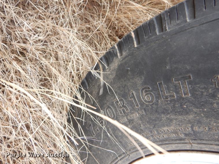 image for item GE9612 2006 H&H Trailer HD252 equipment trailer