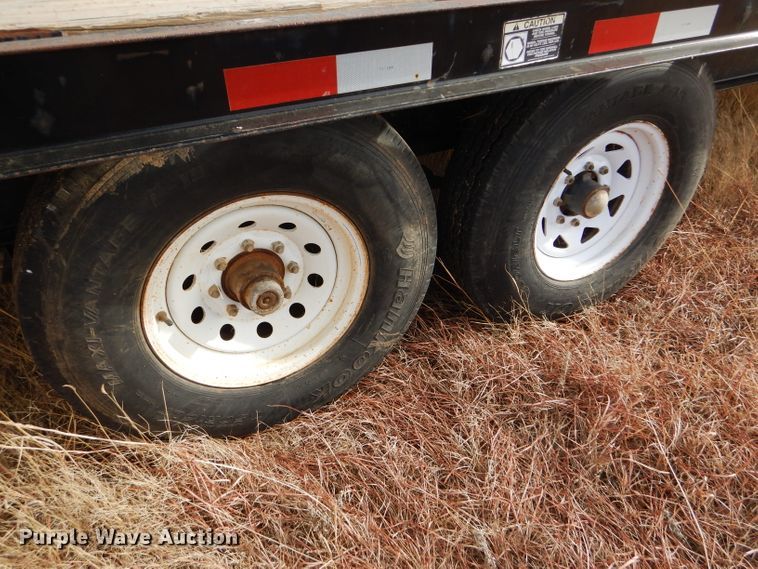 image for item GE9612 2006 H&H Trailer HD252 equipment trailer