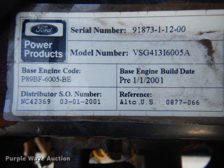 image for item GF9020 2001 American Lincoln Technologiy 78-614 sweeper