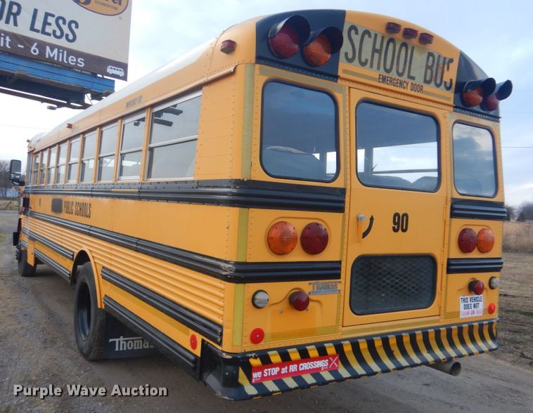 image for item GF9022 2001 Freightliner FS65 school bus