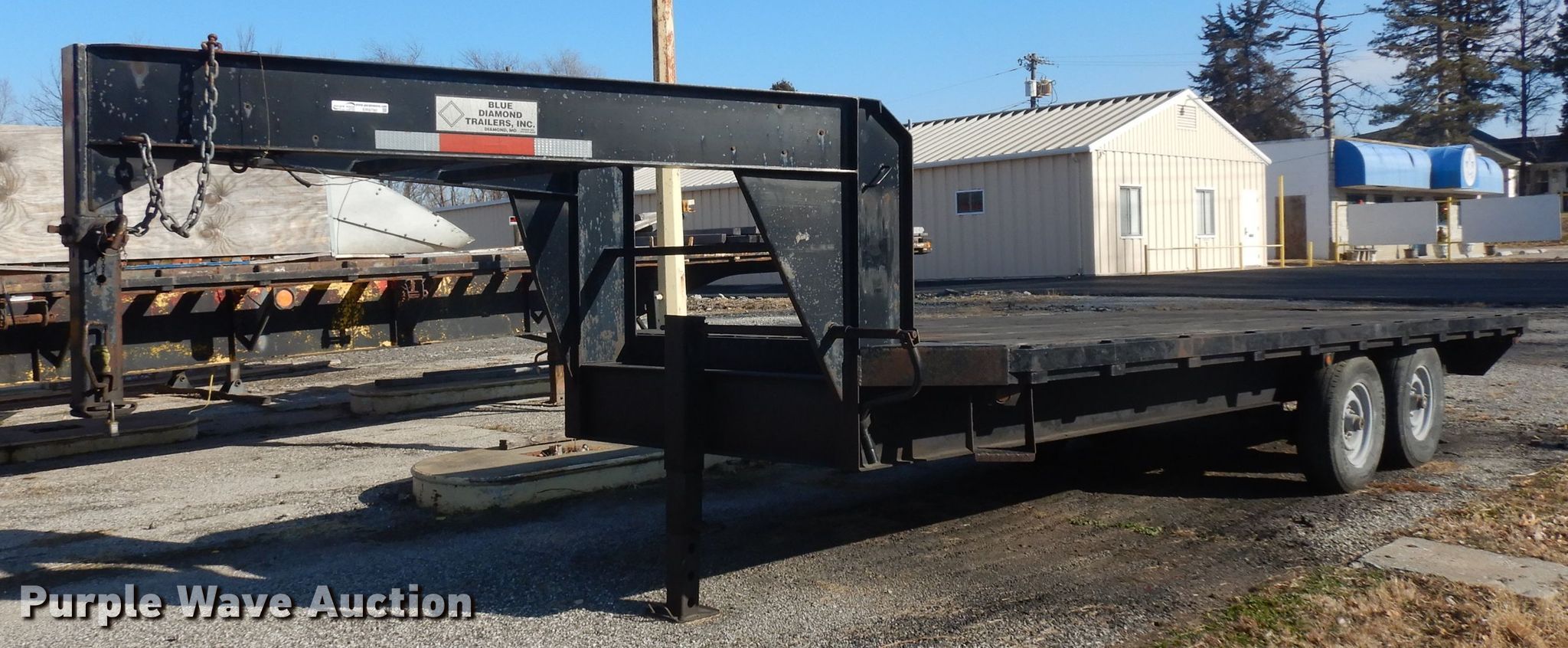 2004 Blue Diamond equipment trailer in St Joseph, MO Item ER9780 sold