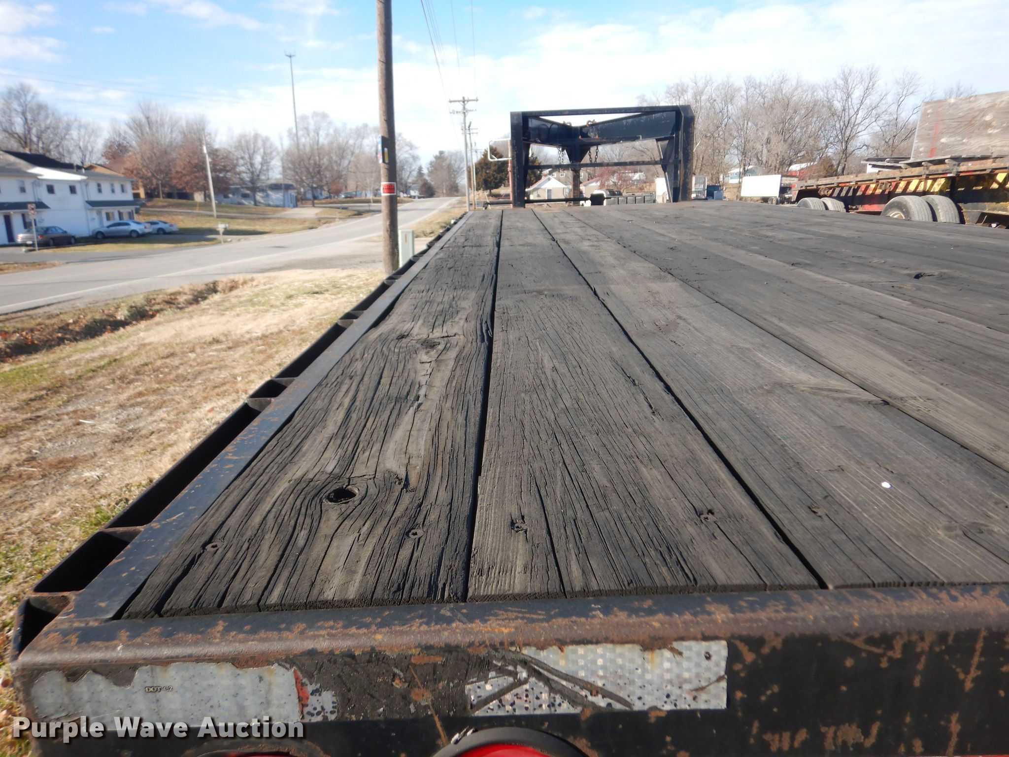 2004 Blue Diamond equipment trailer in St Joseph, MO Item ER9780 sold