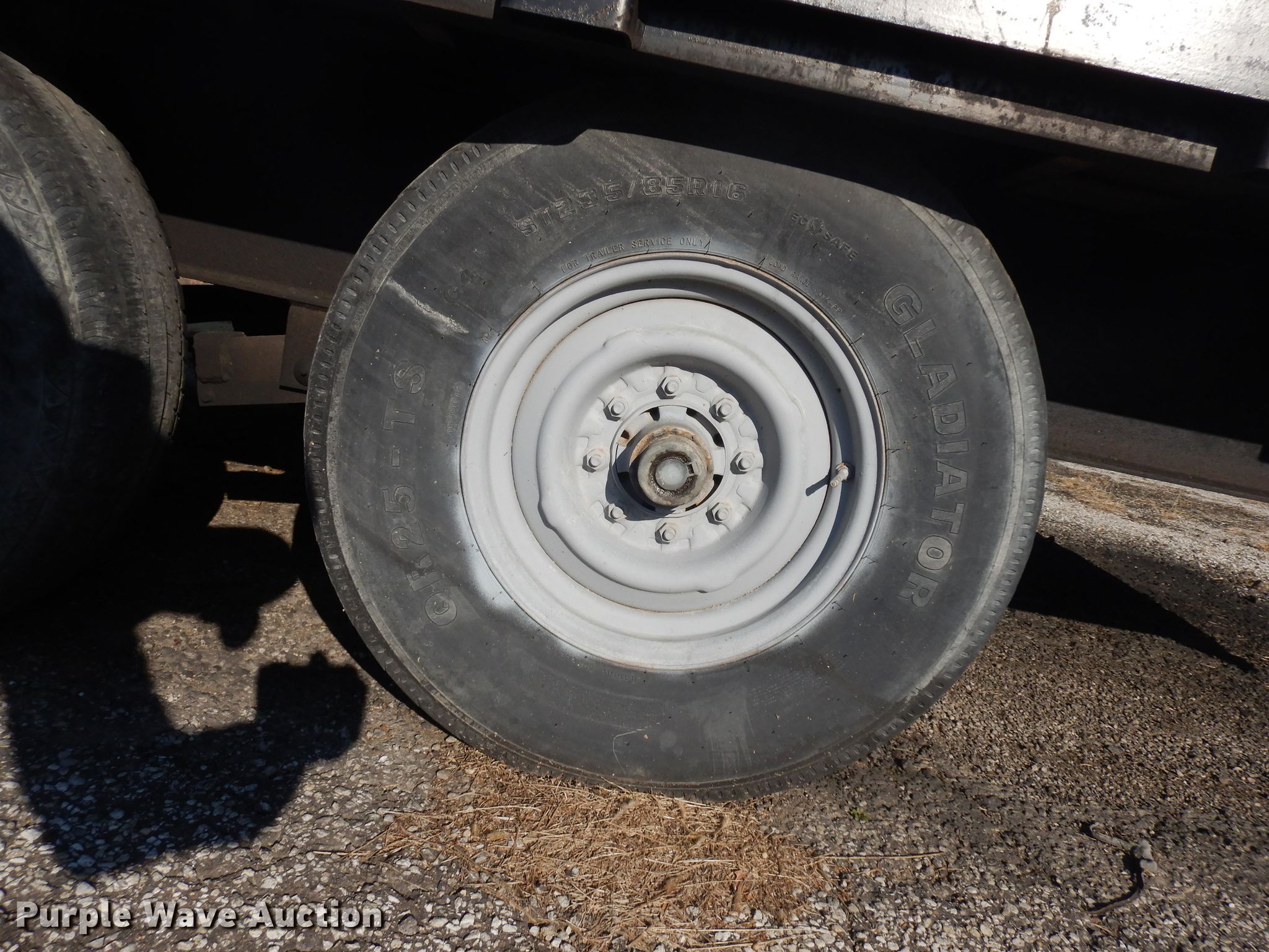 2004 Blue Diamond equipment trailer in St Joseph, MO Item ER9780 sold