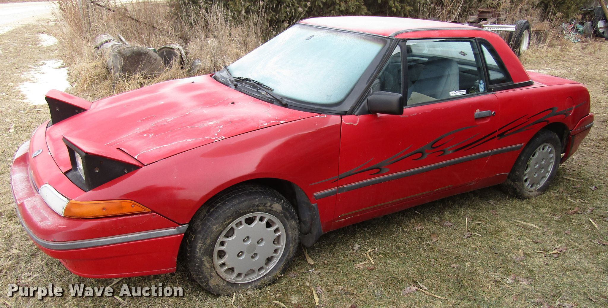1992 Mercury Capri convertible in Garnavillo, IA Item FD9330 sold