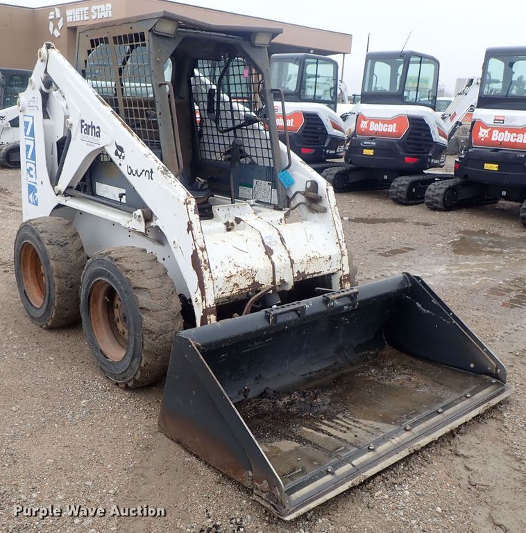 image for item DC3375 1997 Bobcat 773 skid steer