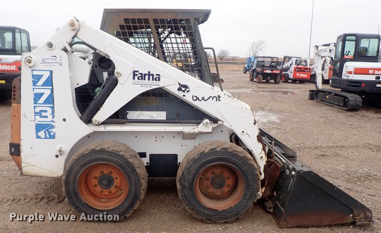 image for item DC3375 1997 Bobcat 773 skid steer