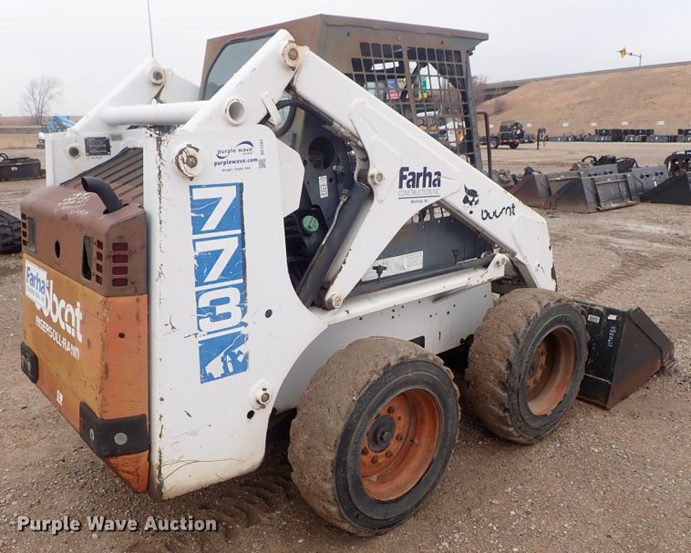 image for item DC3375 1997 Bobcat 773 skid steer