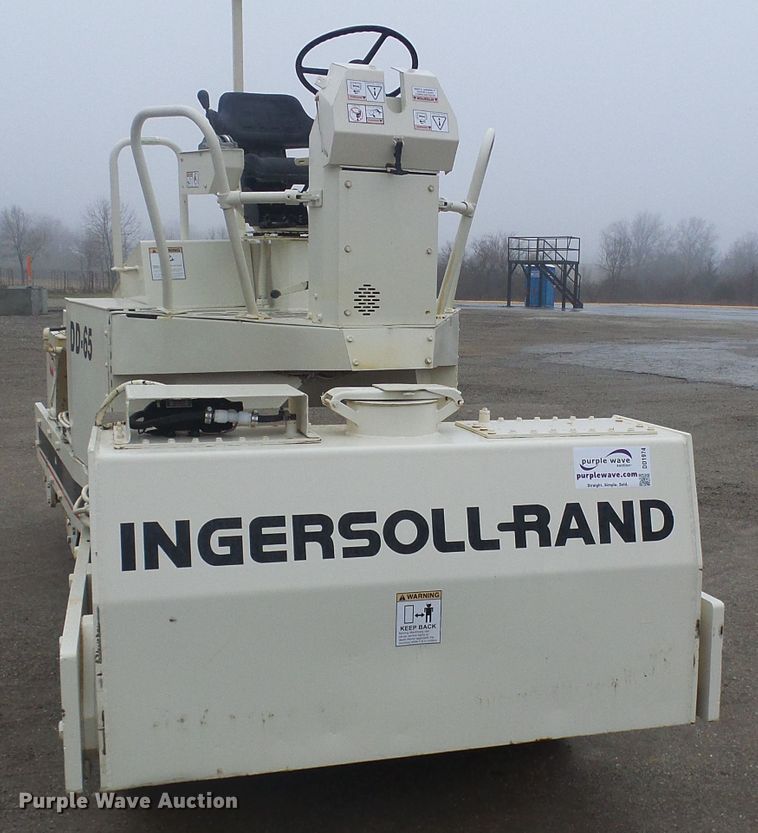 image for item DD1974 Ingersoll Rand DD65 double drum vibratory roller