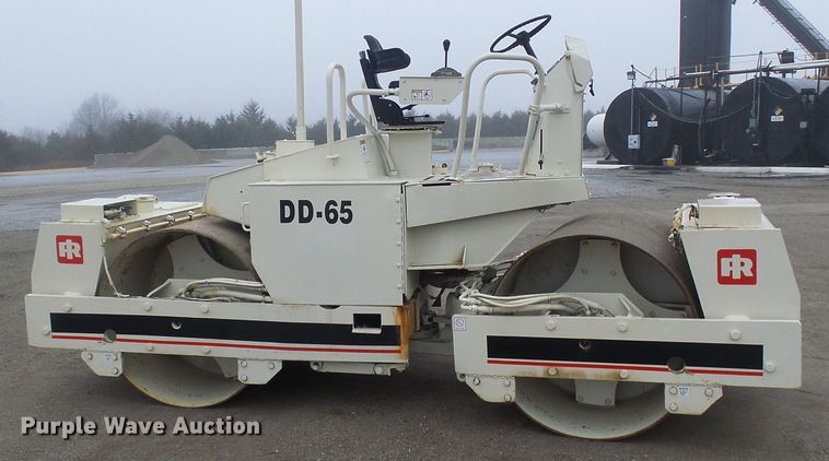 image for item DD1974 Ingersoll Rand DD65 double drum vibratory roller