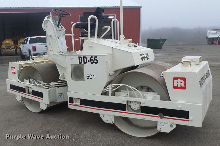 image for item DD1974 Ingersoll Rand DD65 double drum vibratory roller