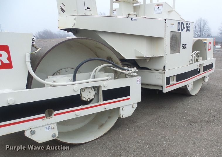 image for item DD1974 Ingersoll Rand DD65 double drum vibratory roller