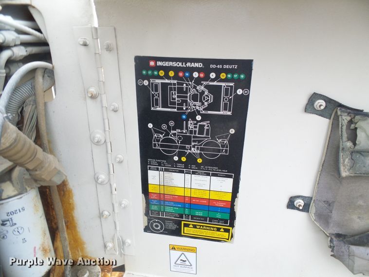 image for item DD1974 Ingersoll Rand DD65 double drum vibratory roller