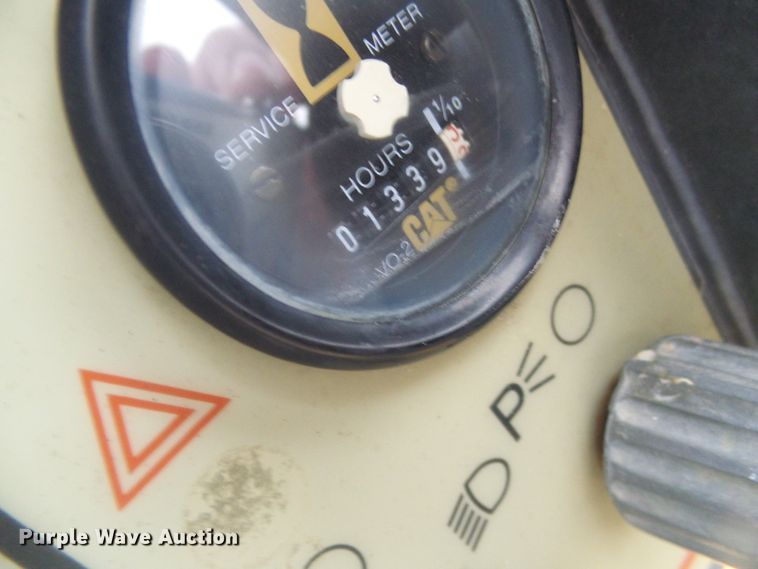 image for item DD1975 2001 Caterpillar CB-334D double drum vibratory roller