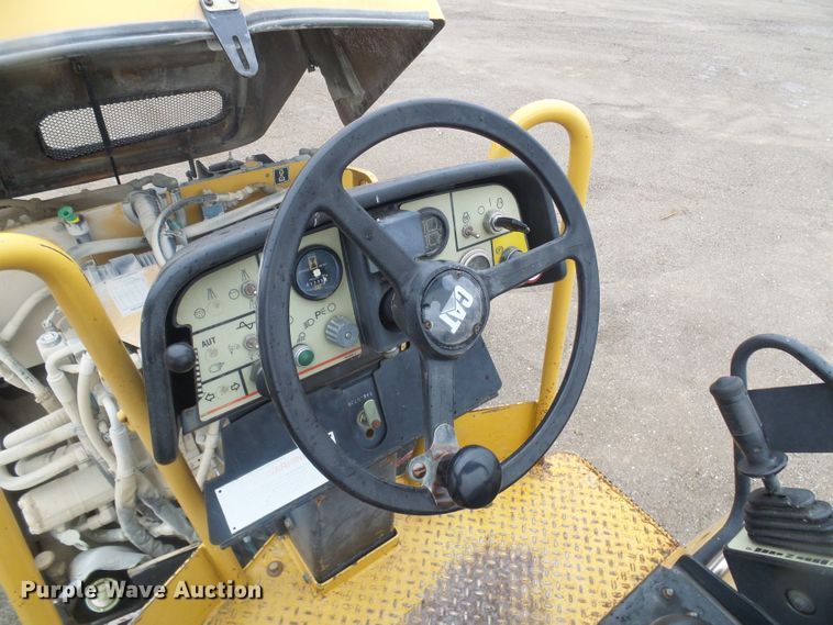 image for item DD1975 2001 Caterpillar CB-334D double drum vibratory roller