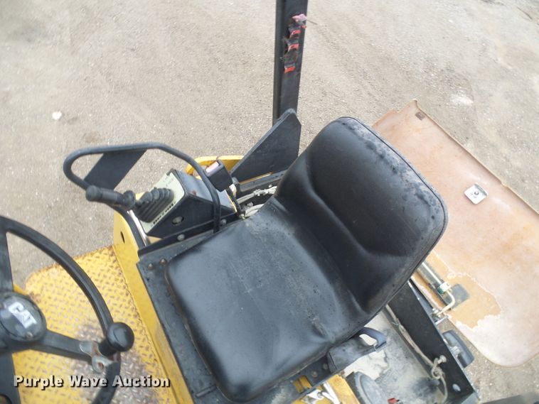 image for item DD1975 2001 Caterpillar CB-334D double drum vibratory roller