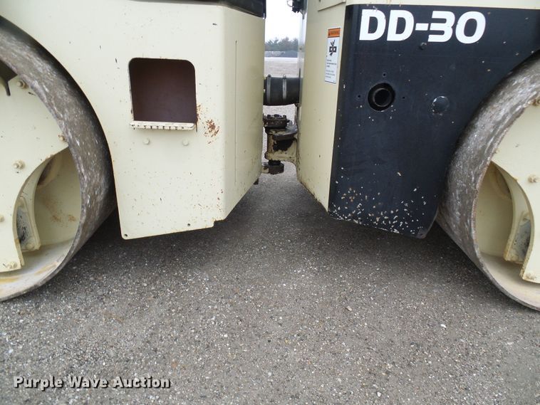 image for item DD1976 Ingersoll Rand DD30 double drum vibratory roller