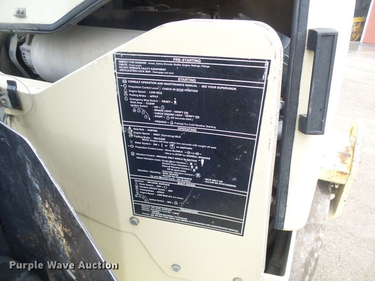 image for item DD1976 Ingersoll Rand DD30 double drum vibratory roller