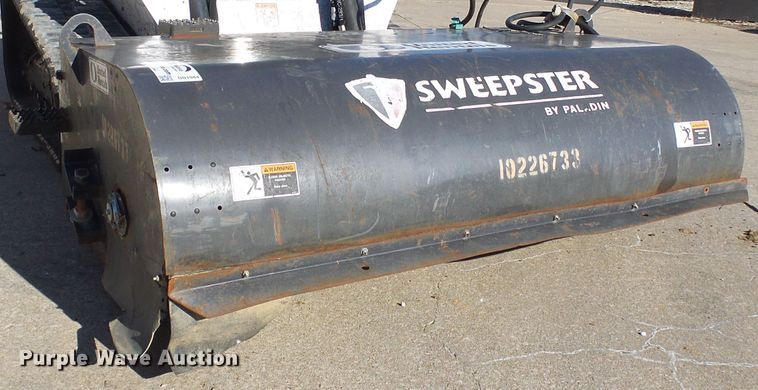 image for item DD1984 2014 Sweepster 20572M-0022 skid steer sweeper