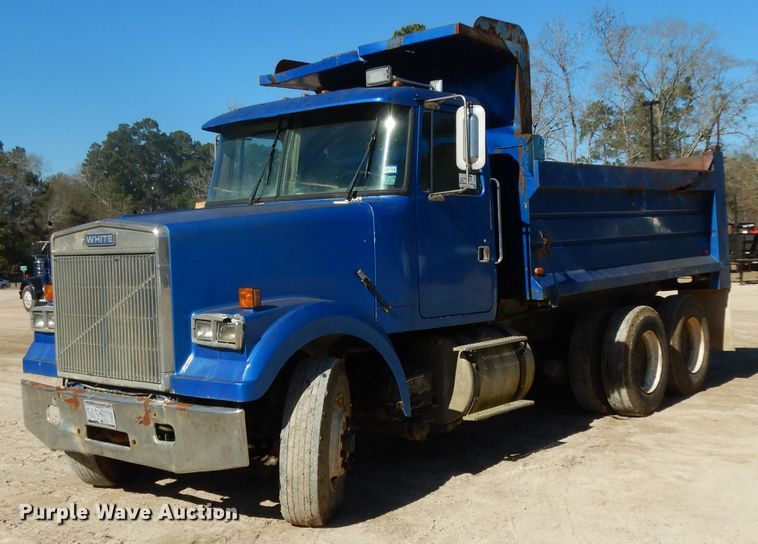 image for item DD3023 1985 White WCM dump truck