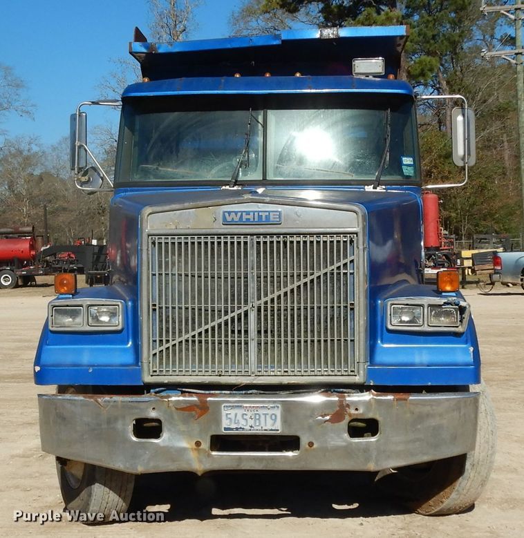 image for item DD3023 1985 White WCM dump truck