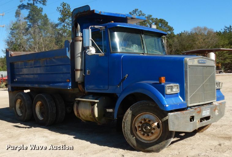 image for item DD3023 1985 White WCM dump truck