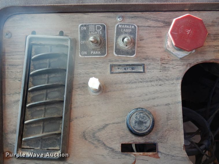 image for item DD3023 1985 White WCM dump truck