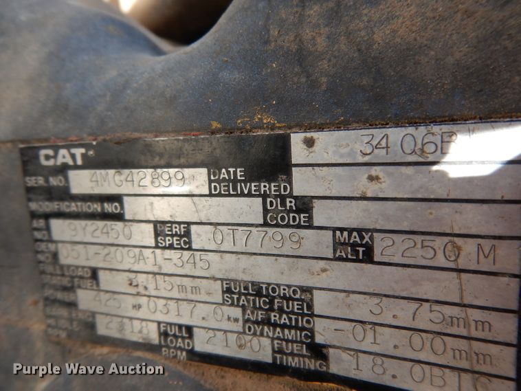 image for item DD3023 1985 White WCM dump truck