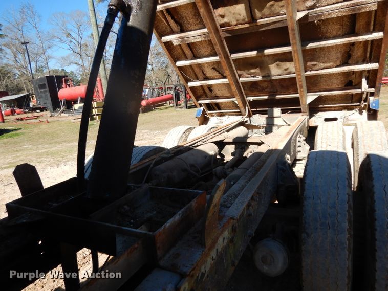 image for item DD3023 1985 White WCM dump truck