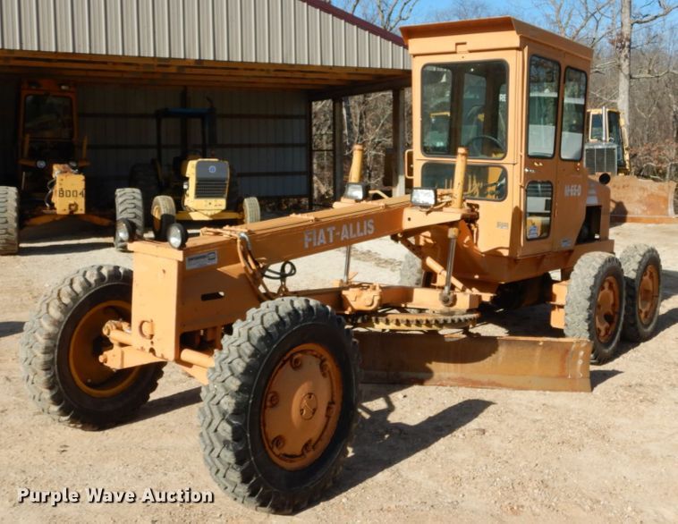 image for item DH5070 1977 Fiat-Allis M65D rigid frame motor grader