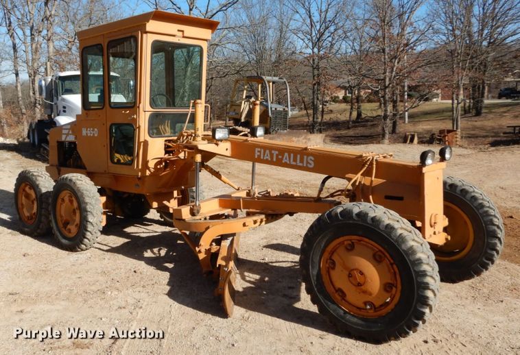 image for item DH5070 1977 Fiat-Allis M65D rigid frame motor grader